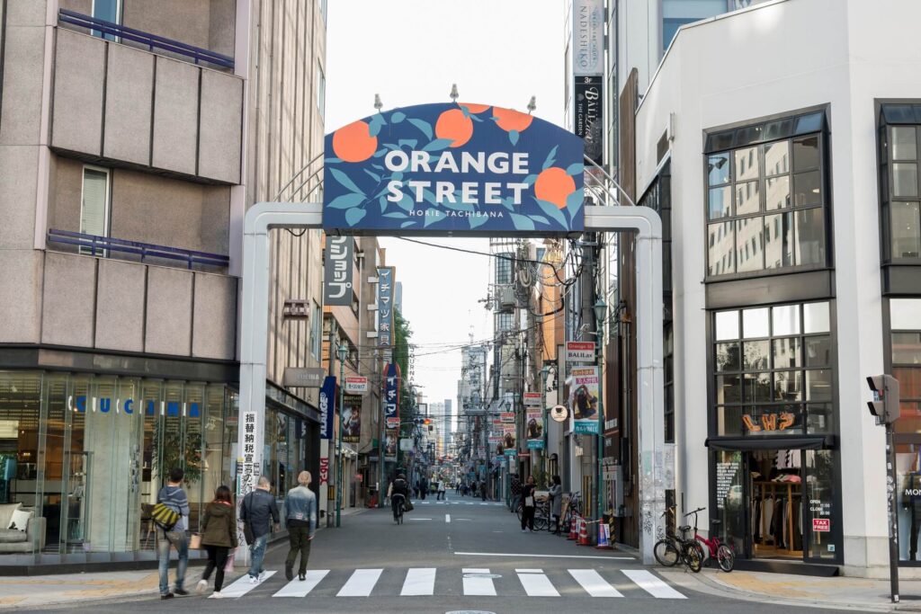 Orange Street Osaka: แหล่งช้อปสุดฮิปในโอซาก้า