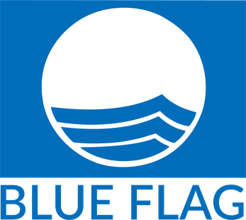 โลโก้ของมาตรฐานสิ่งแวดล้อมระดับสากล Blue Flag