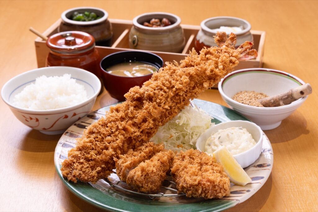 เซ็ตสุดคุ้มกุ้งธรรมชาติตัวใหญ่พิเศษ・หมูสันใน -Wild Jumbo Shrimp & Pork Fillet Value Set- ราคารวมภาษี 3,289 เยน